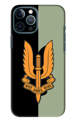 Balidan Logo iPhone 12 Pro Max Back Skin Wrap