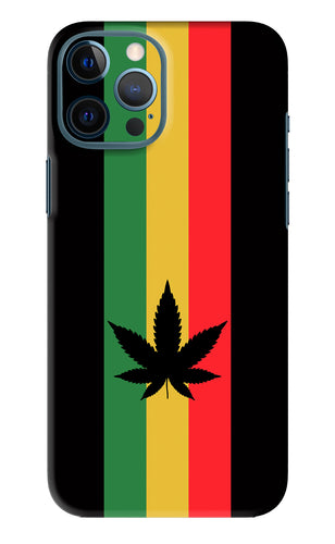 Weed Flag iPhone 12 Pro Max Back Skin Wrap