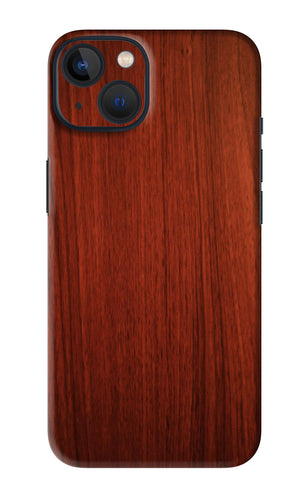 Wooden Plain Pattern iPhone 13 Back Skin Wrap