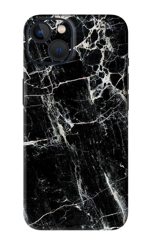 Black Marble Texture 1 iPhone 13 Back Skin Wrap