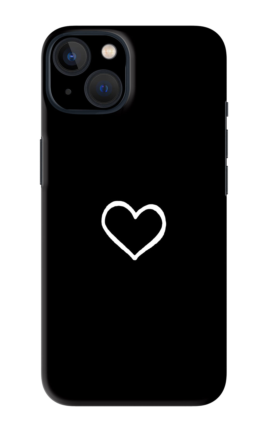 Heart iPhone 13 Back Skin Wrap