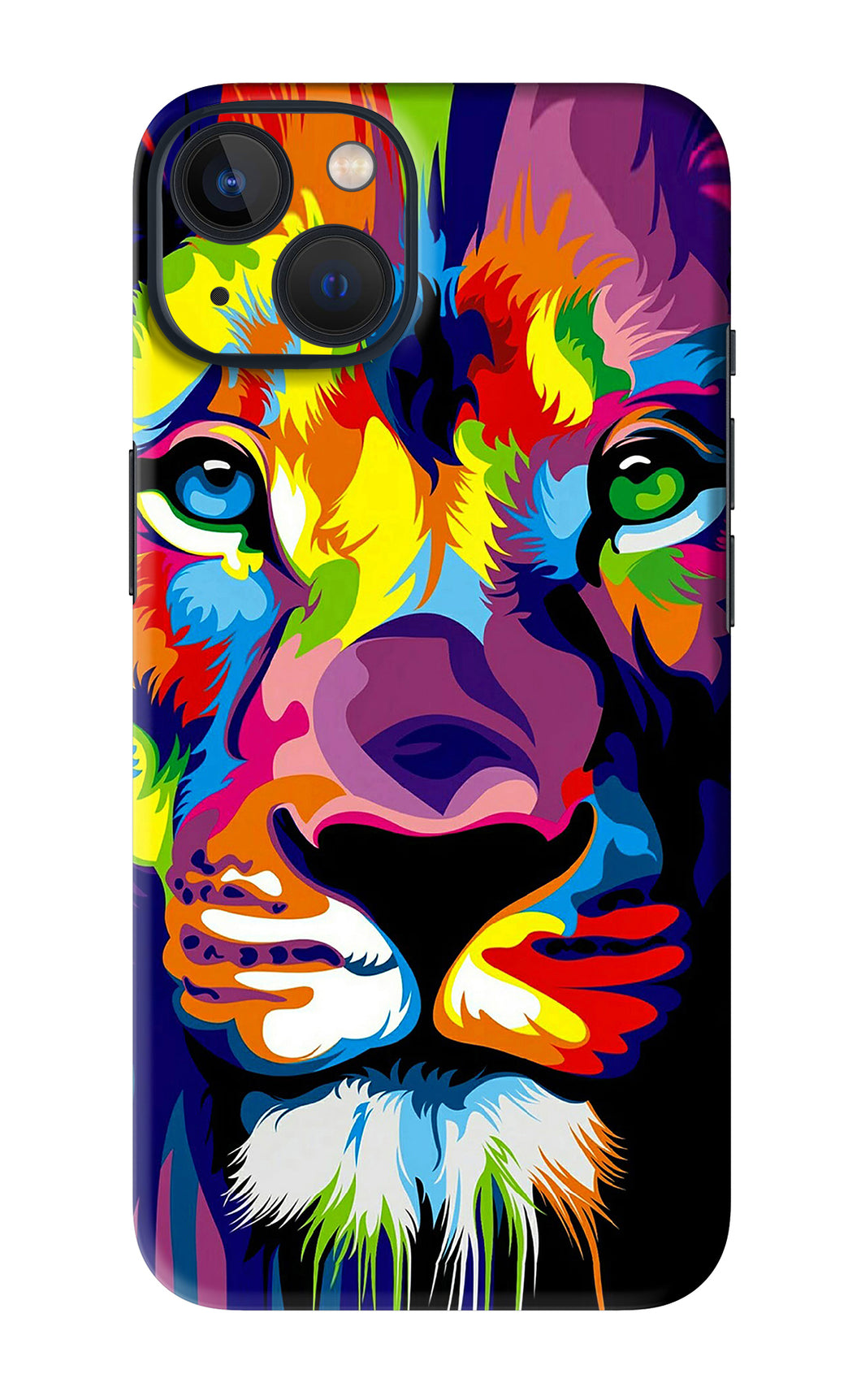 Lion iPhone 13 Back Skin Wrap