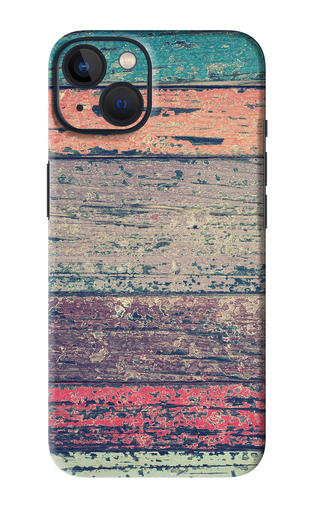 Colourful Wall iPhone 13 Back Skin Wrap