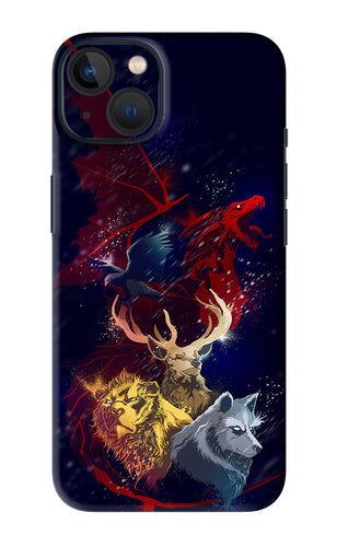 Game Of Thrones iPhone 13 Back Skin Wrap