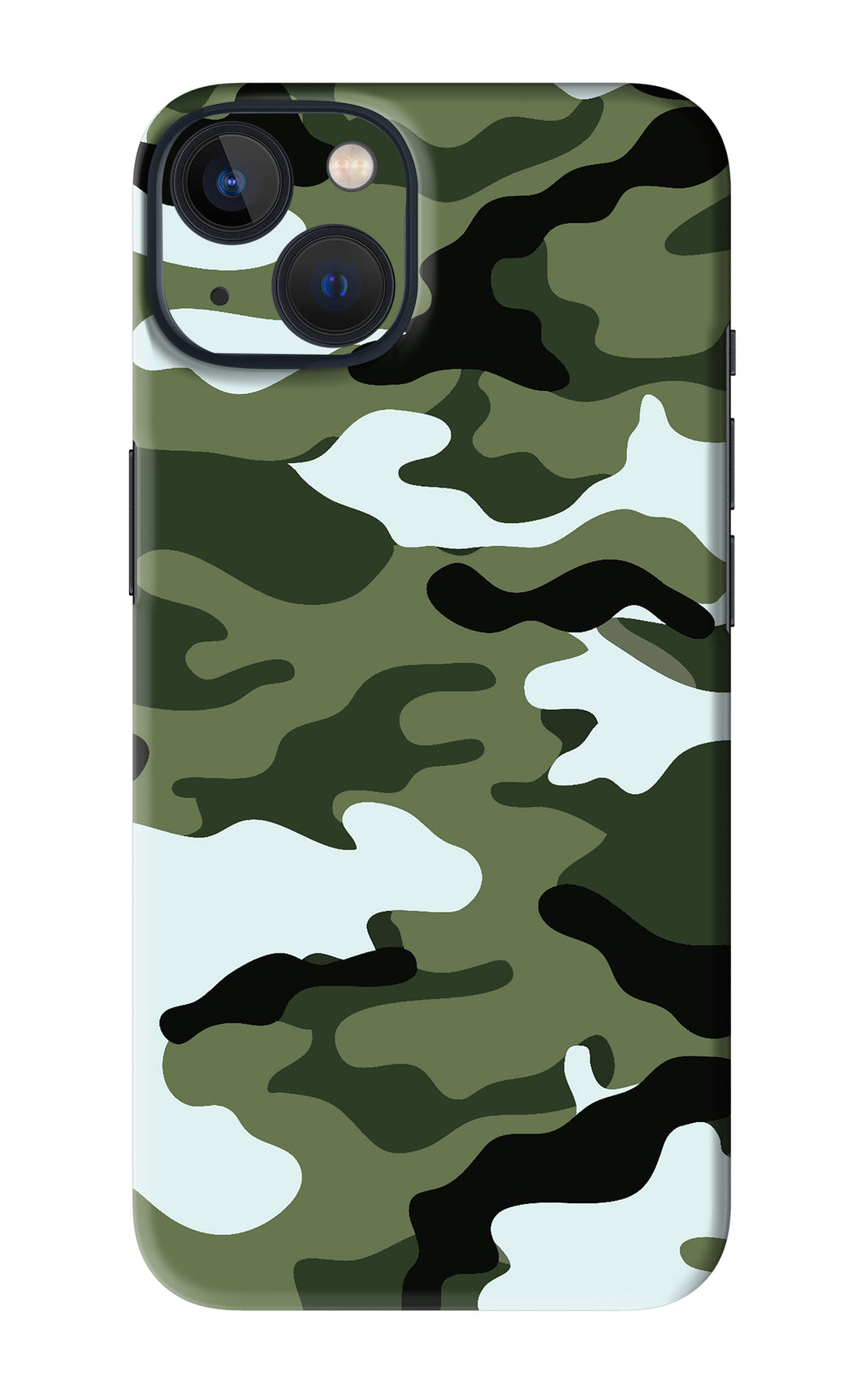 Camouflage 1 iPhone 13 Back Skin Wrap