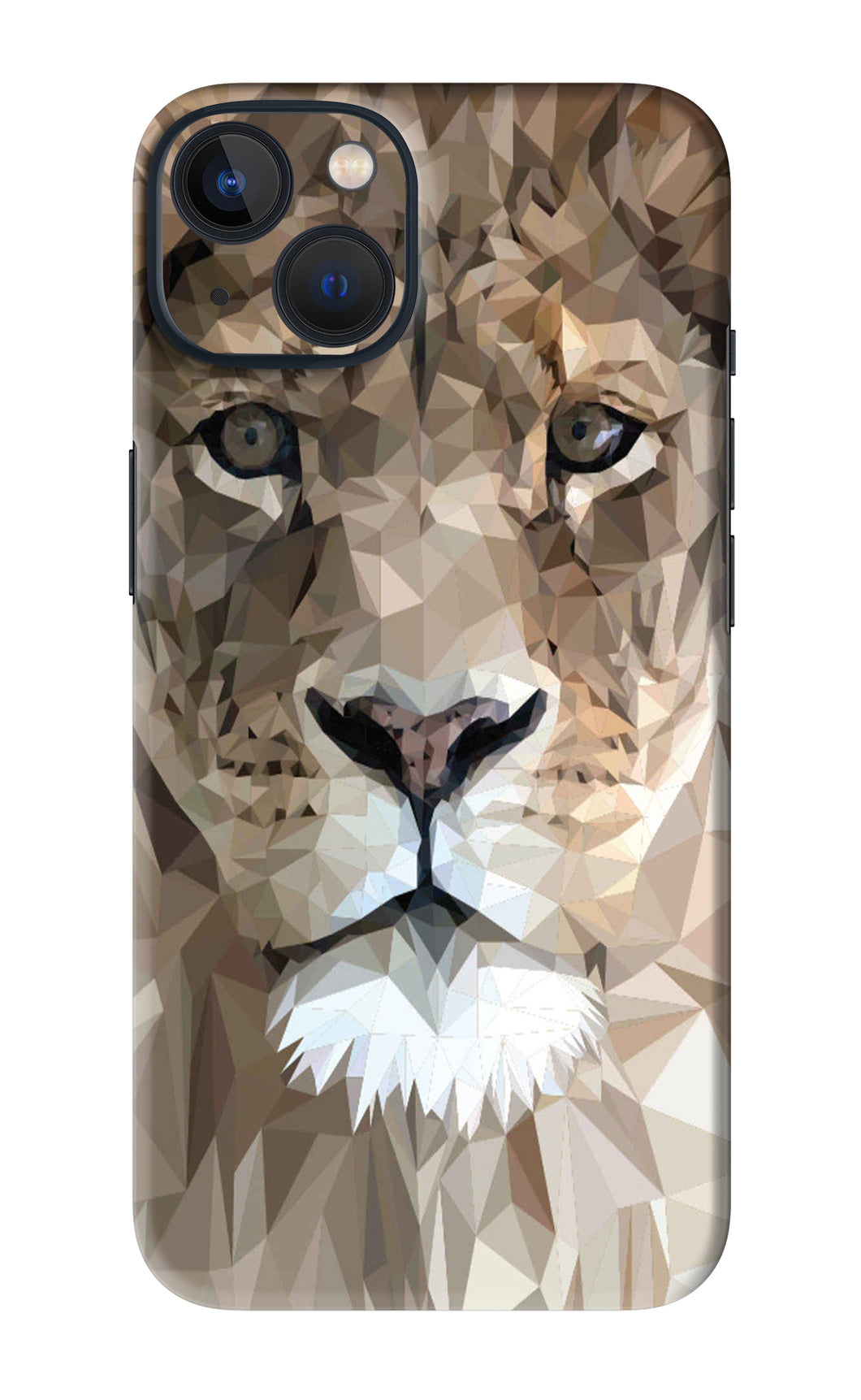 Lion Art iPhone 13 Back Skin Wrap