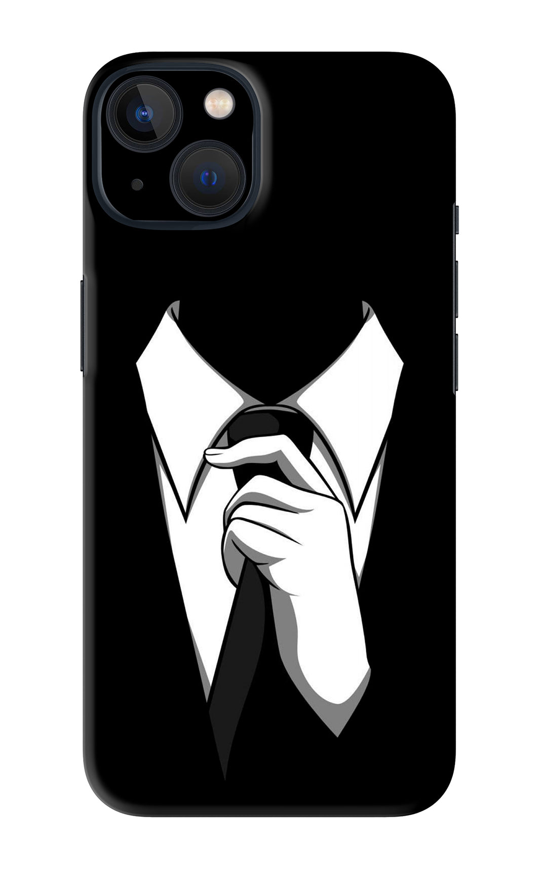 Black Tie iPhone 13 Back Skin Wrap