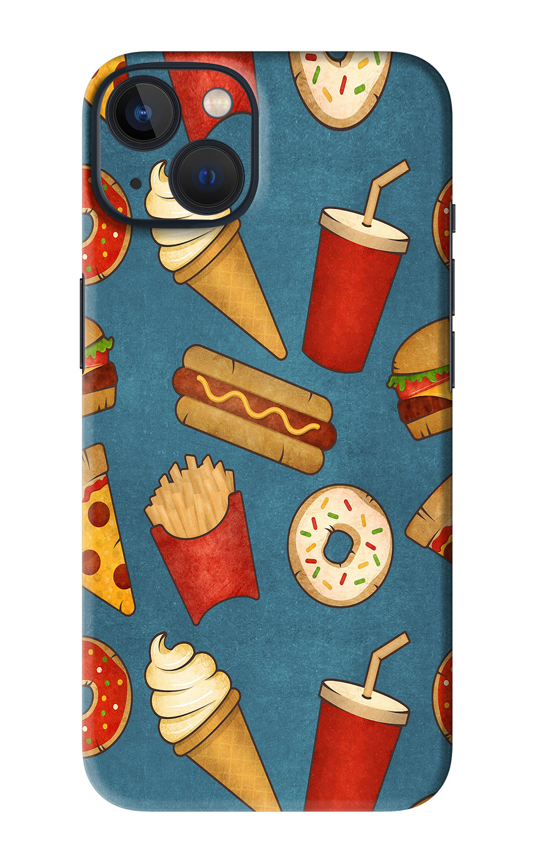 Foodie iPhone 13 Back Skin Wrap