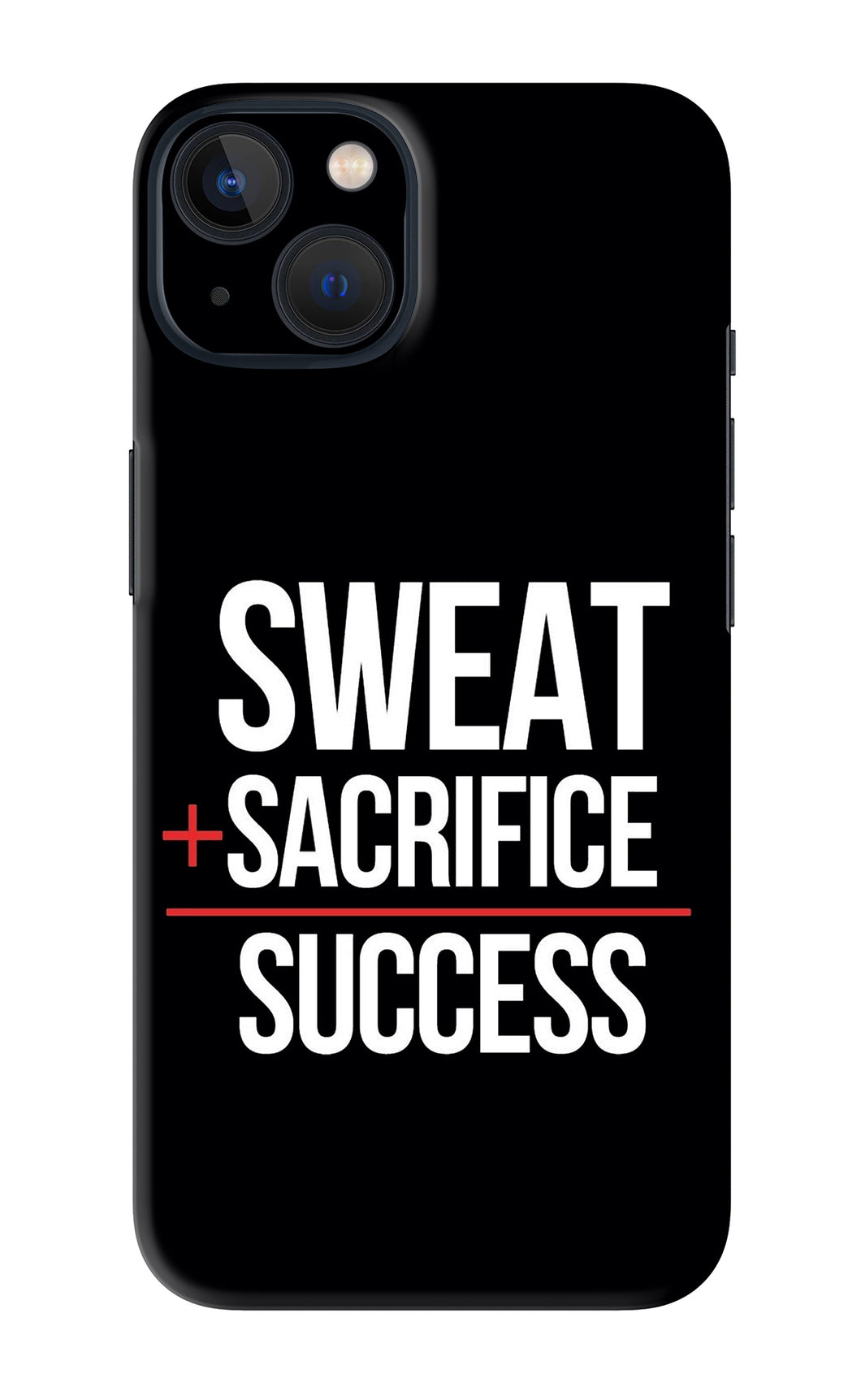 Sweat Sacrifice Success iPhone 13 Back Skin Wrap