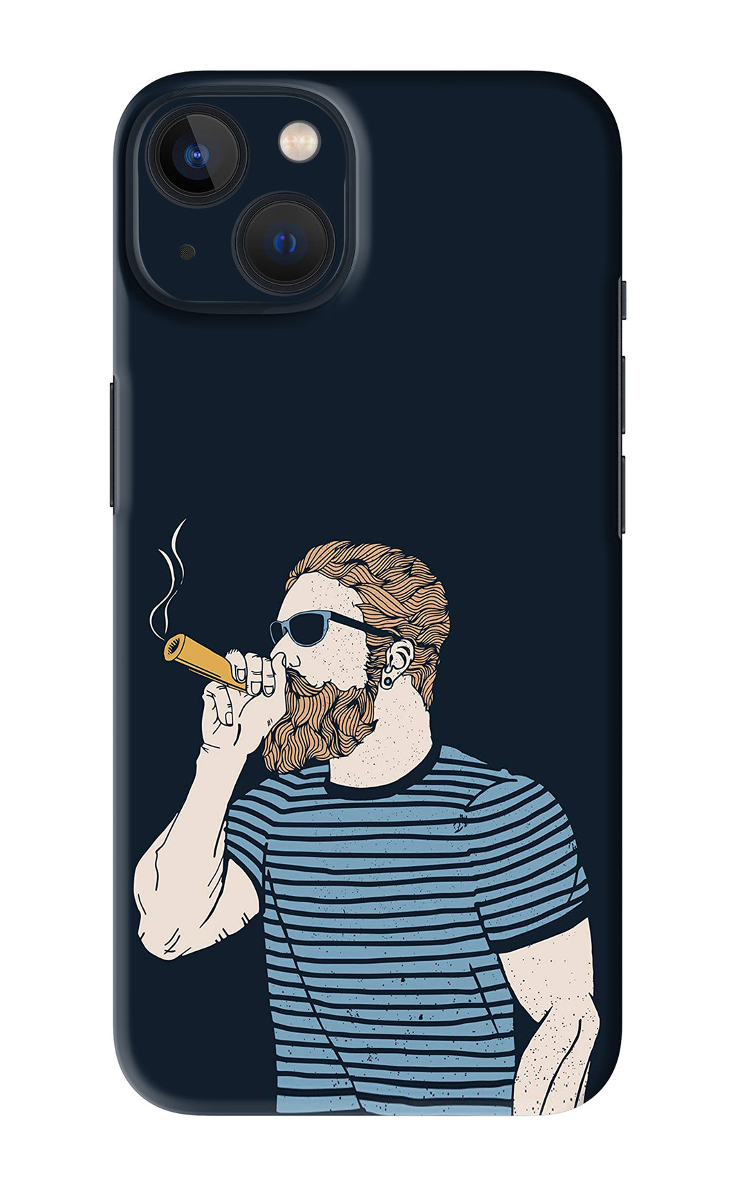 Smoking iPhone 13 Back Skin Wrap