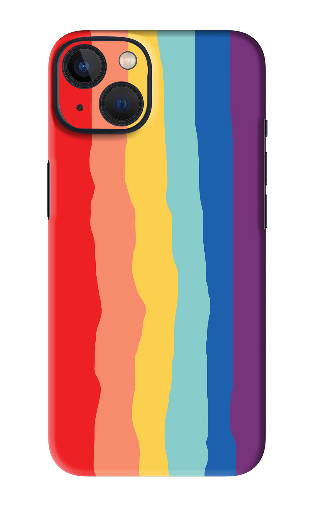 Rainbow iPhone 13 Back Skin Wrap