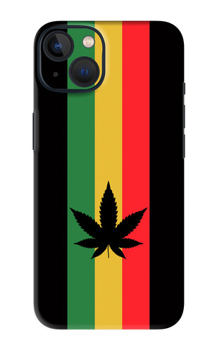 Weed Flag iPhone 13 Back Skin Wrap