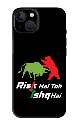 Risk Hai Toh Ishq Hai iPhone 13 Back Skin Wrap