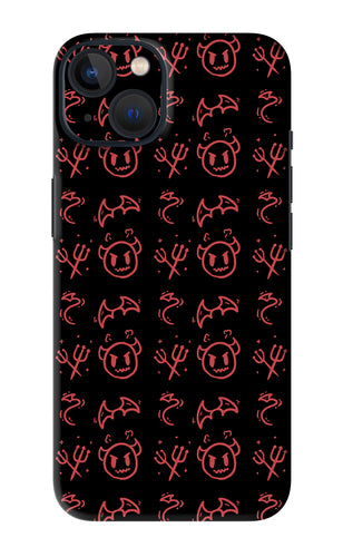 Devil iPhone 13 Back Skin Wrap