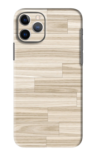 Wooden Art Texture iPhone 11 Pro Back Skin Wrap