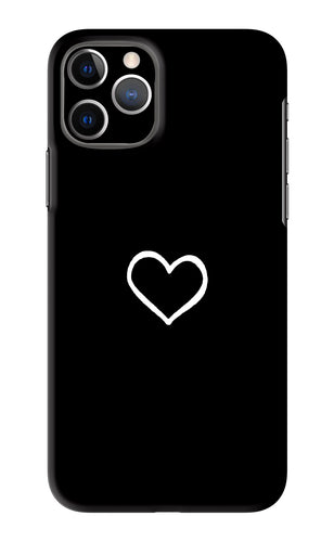 Heart iPhone 11 Pro Back Skin Wrap