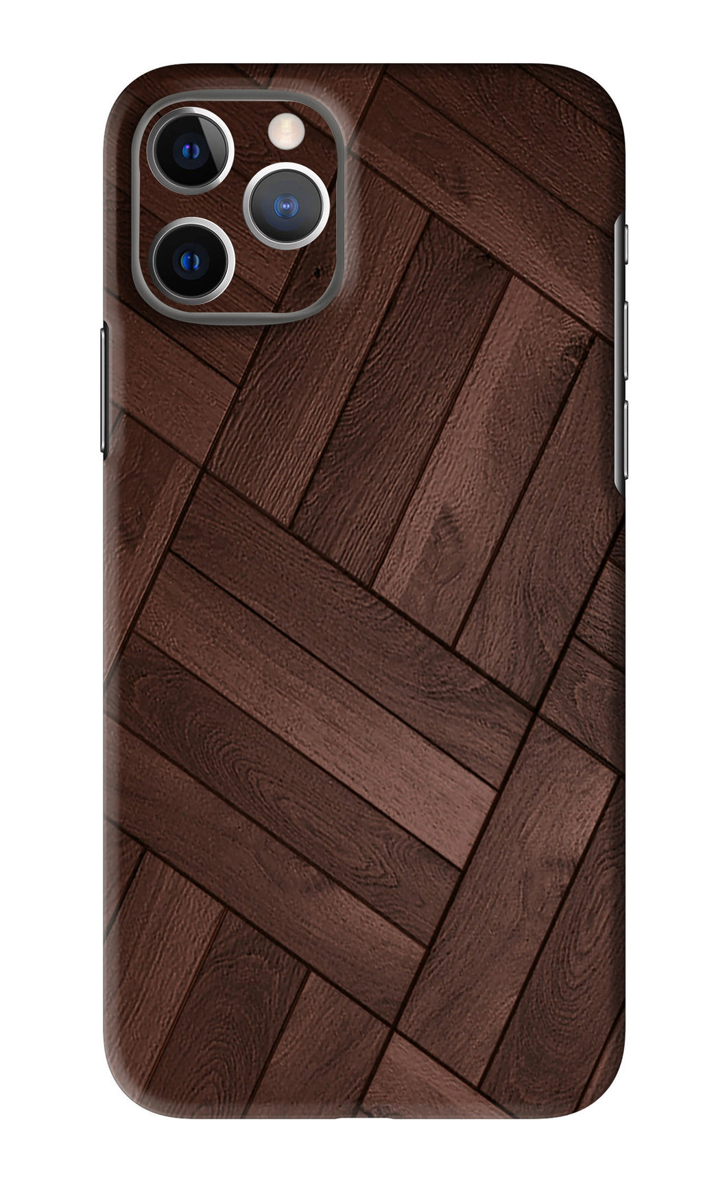 Wooden Texture Design iPhone 11 Pro Back Skin Wrap
