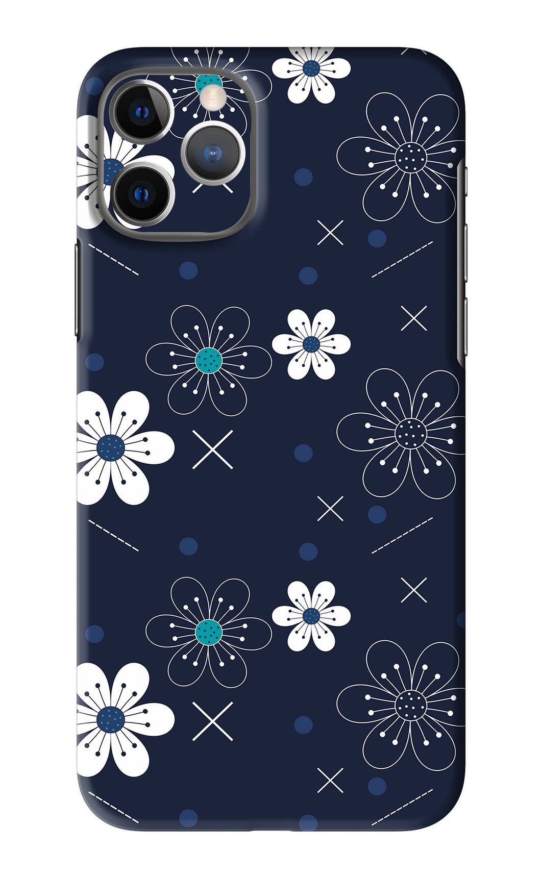Flowers 4 iPhone 11 Pro Back Skin Wrap