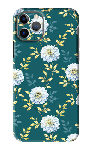 Flowers 5 iPhone 11 Pro Back Skin Wrap