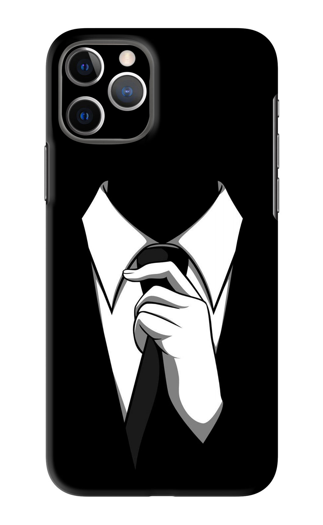 Black Tie iPhone 11 Pro Back Skin Wrap