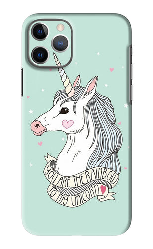 Unicorn Wallpaper iPhone 11 Pro Back Skin Wrap