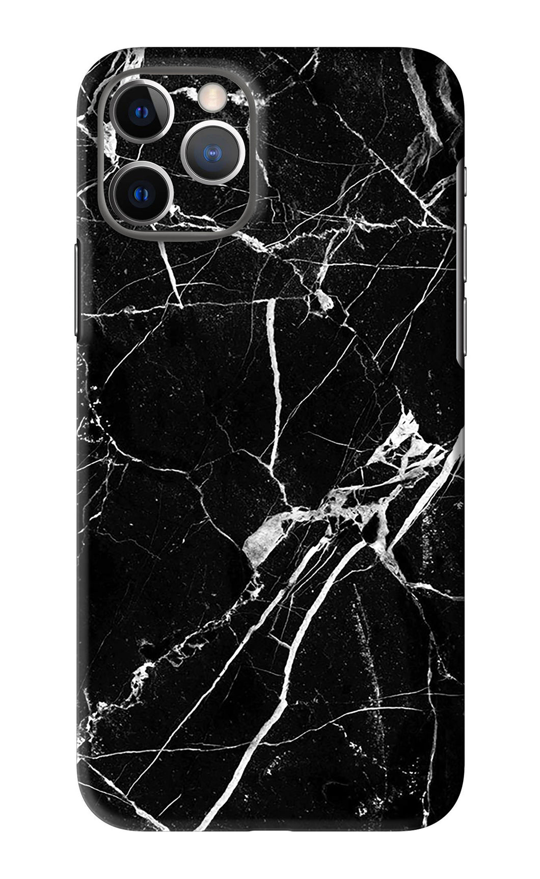 Black Marble Texture 2 iPhone 11 Pro Max Back Skin Wrap