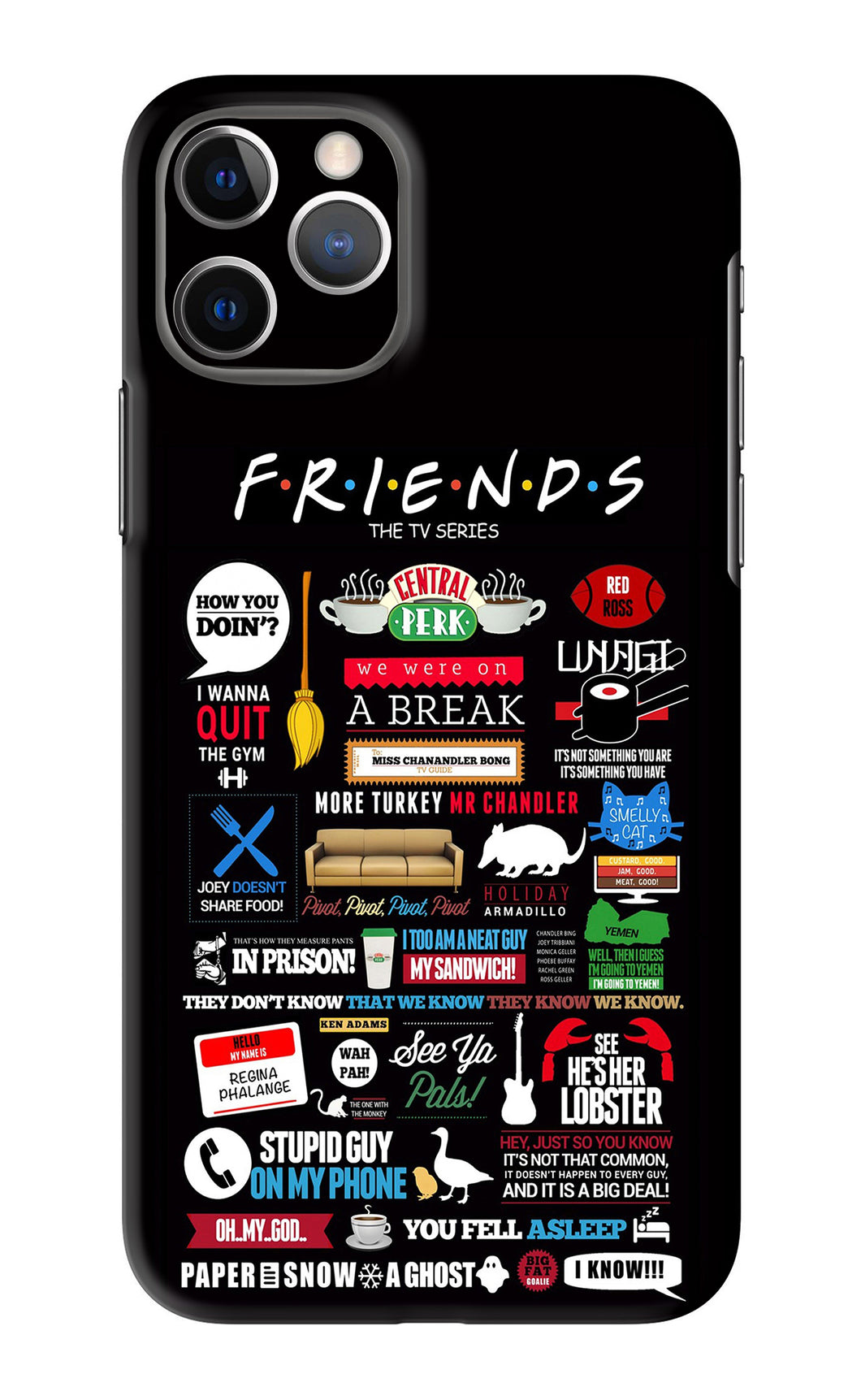 FRIENDS iPhone 11 Pro Max Back Skin Wrap