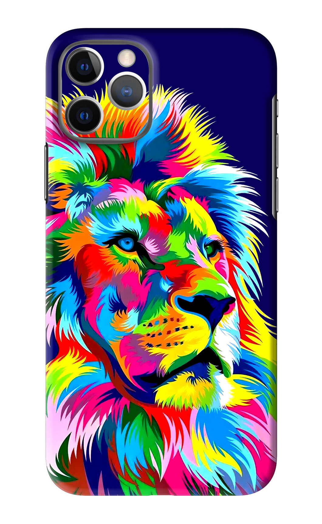 Vector Art Lion iPhone 11 Pro Max Back Skin Wrap