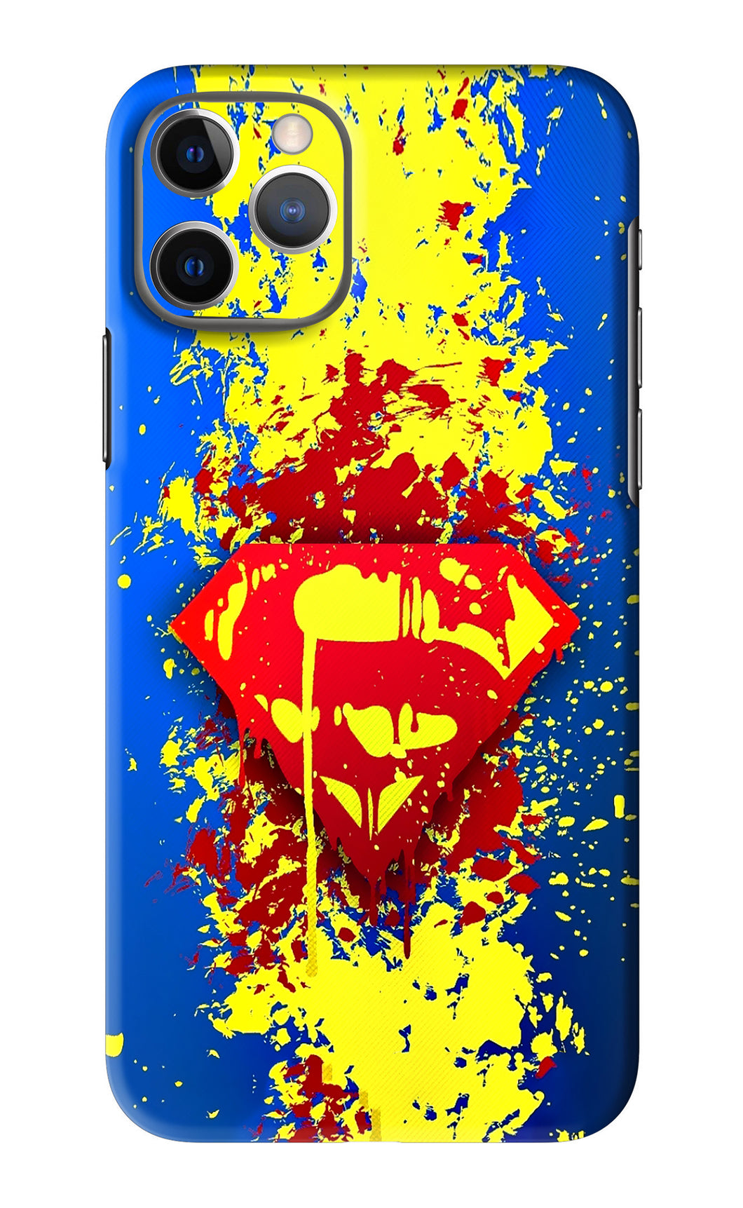 Superman logo iPhone 11 Pro Max Back Skin Wrap