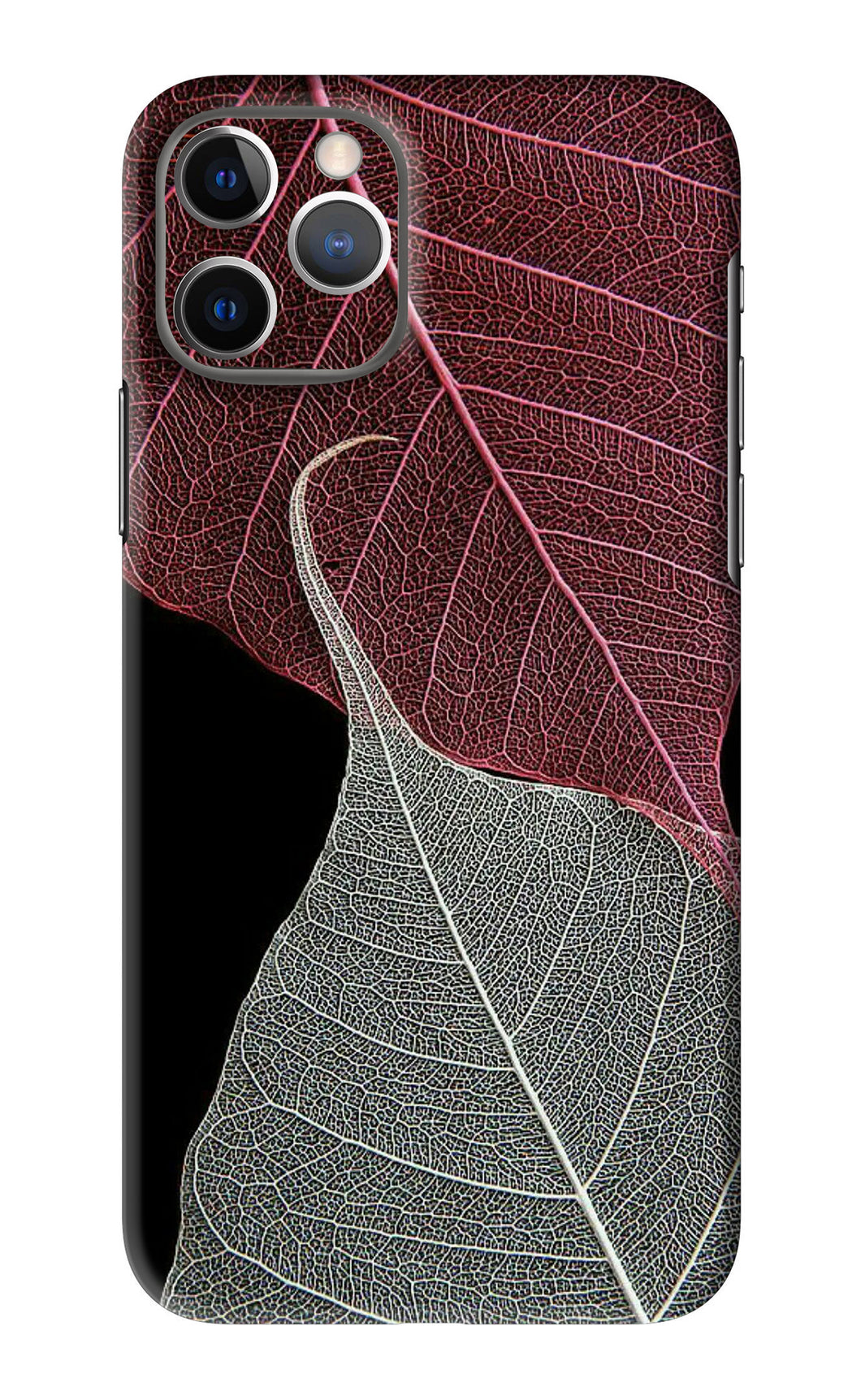 Leaf Pattern iPhone 11 Pro Max Back Skin Wrap