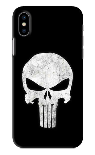 Punisher Skull iPhone XS Back Skin Wrap