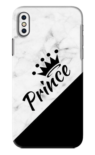 Prince iPhone XS Back Skin Wrap