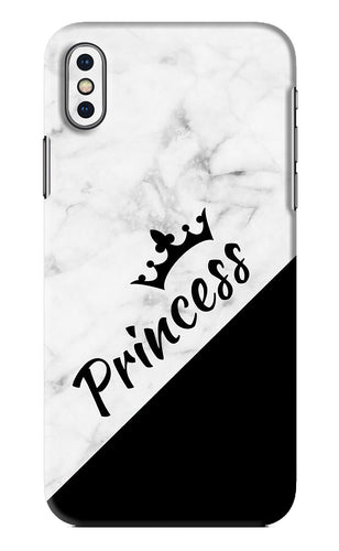 Princess iPhone XS Back Skin Wrap