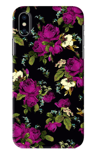 Flowers 3 iPhone XS Back Skin Wrap