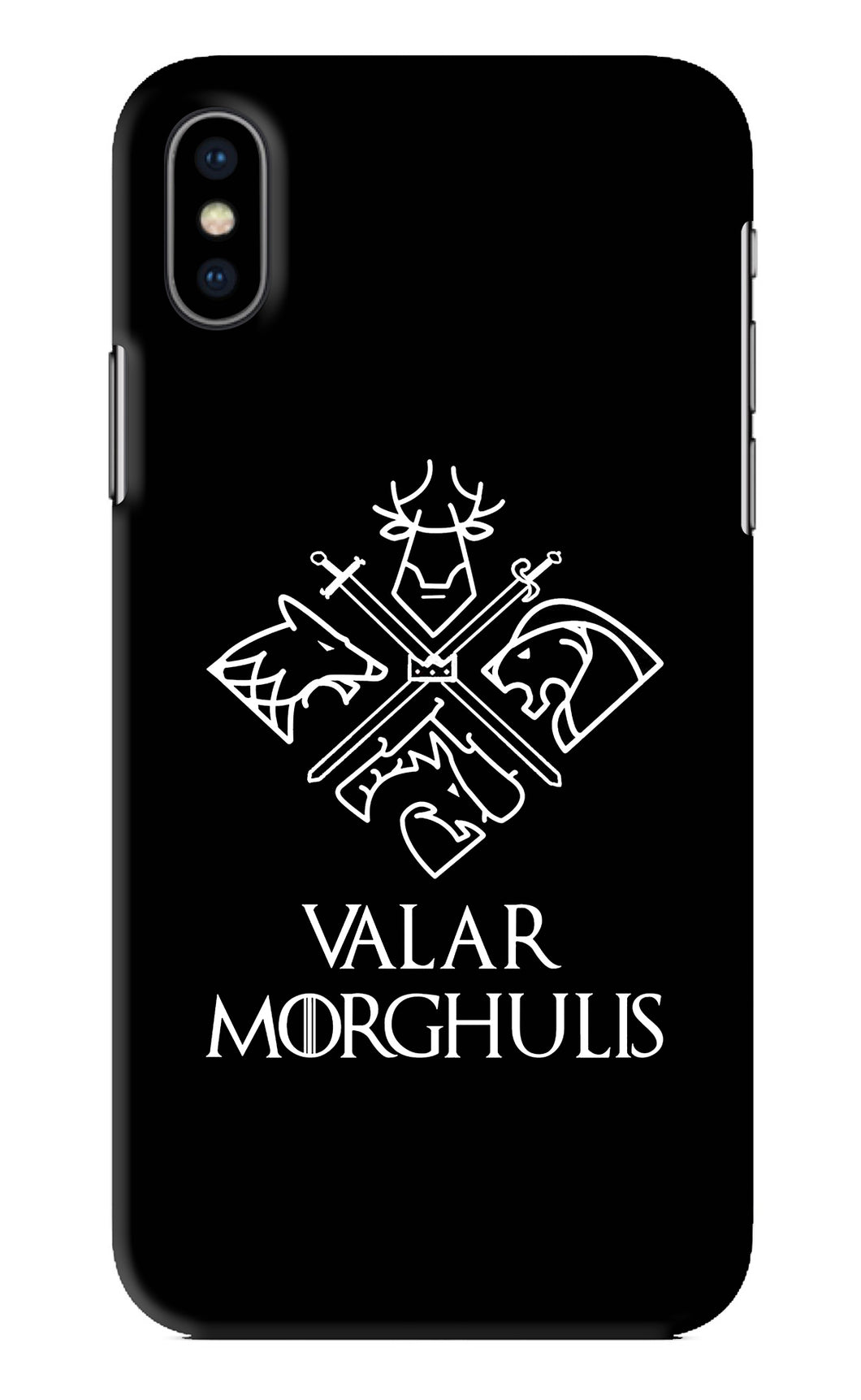 Valar Morghulis | Game Of Thrones iPhone XS Back Skin Wrap