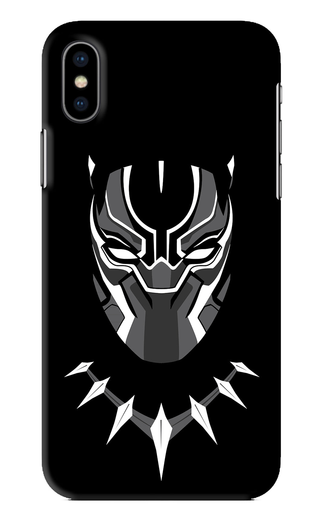 Black Panther iPhone XS Back Skin Wrap