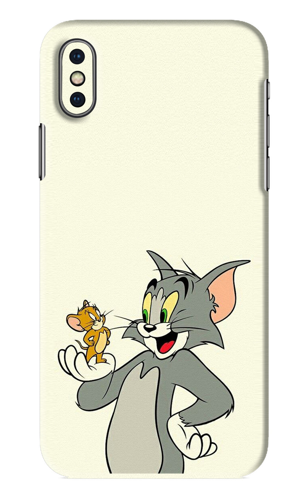 Tom & Jerry iPhone XS Back Skin Wrap