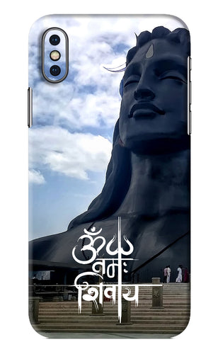Om Namah Shivay iPhone XS Back Skin Wrap