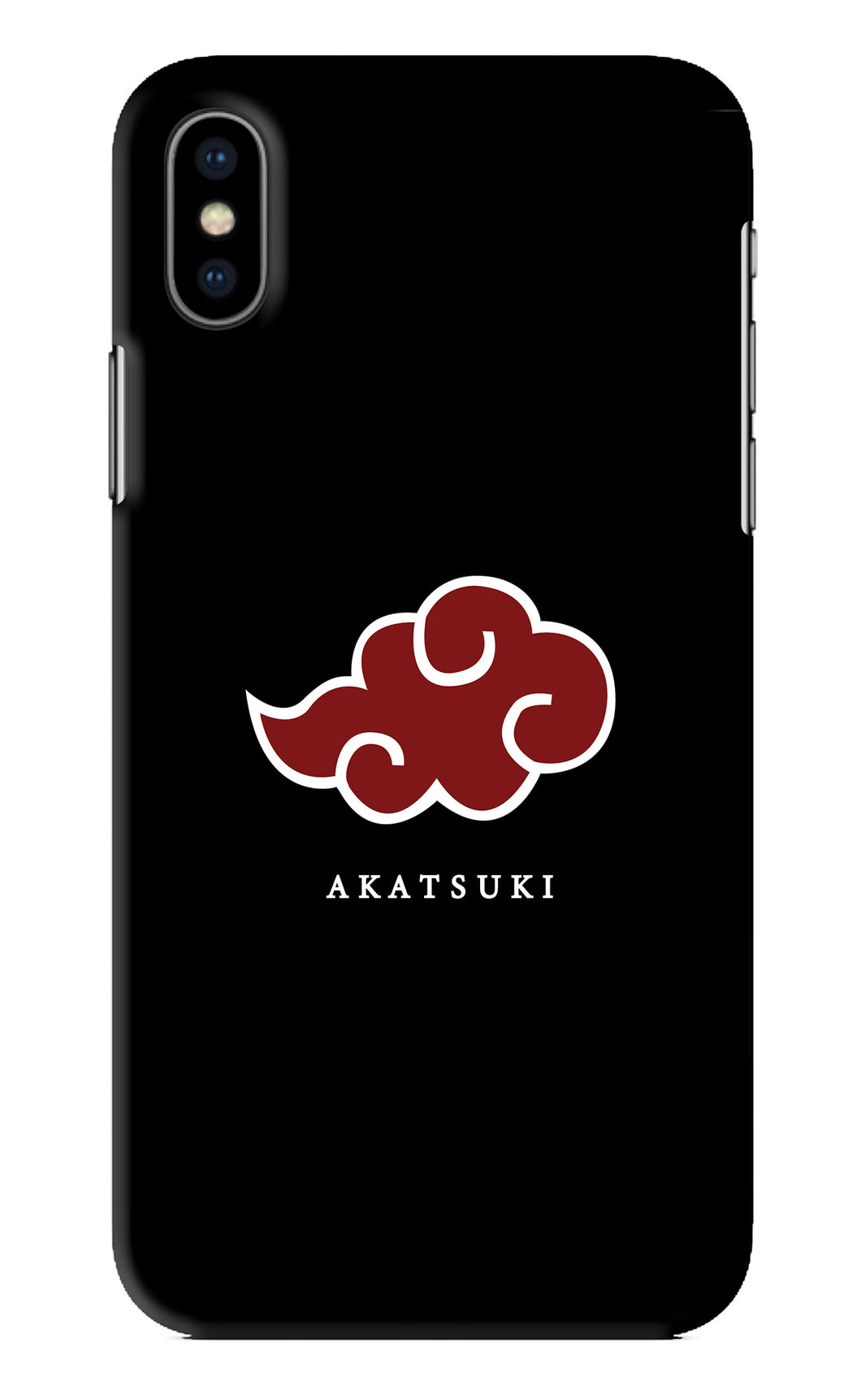 Akatsuki 1 iPhone XS Back Skin Wrap