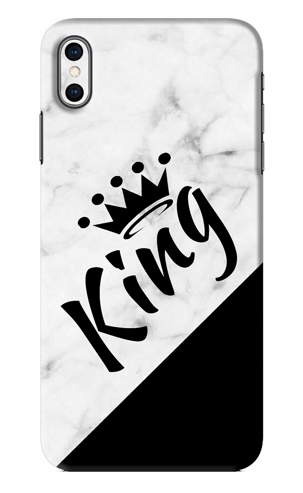 King iPhone XS Max Back Skin Wrap