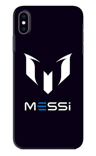 Messi Logo iPhone XS Max Back Skin Wrap