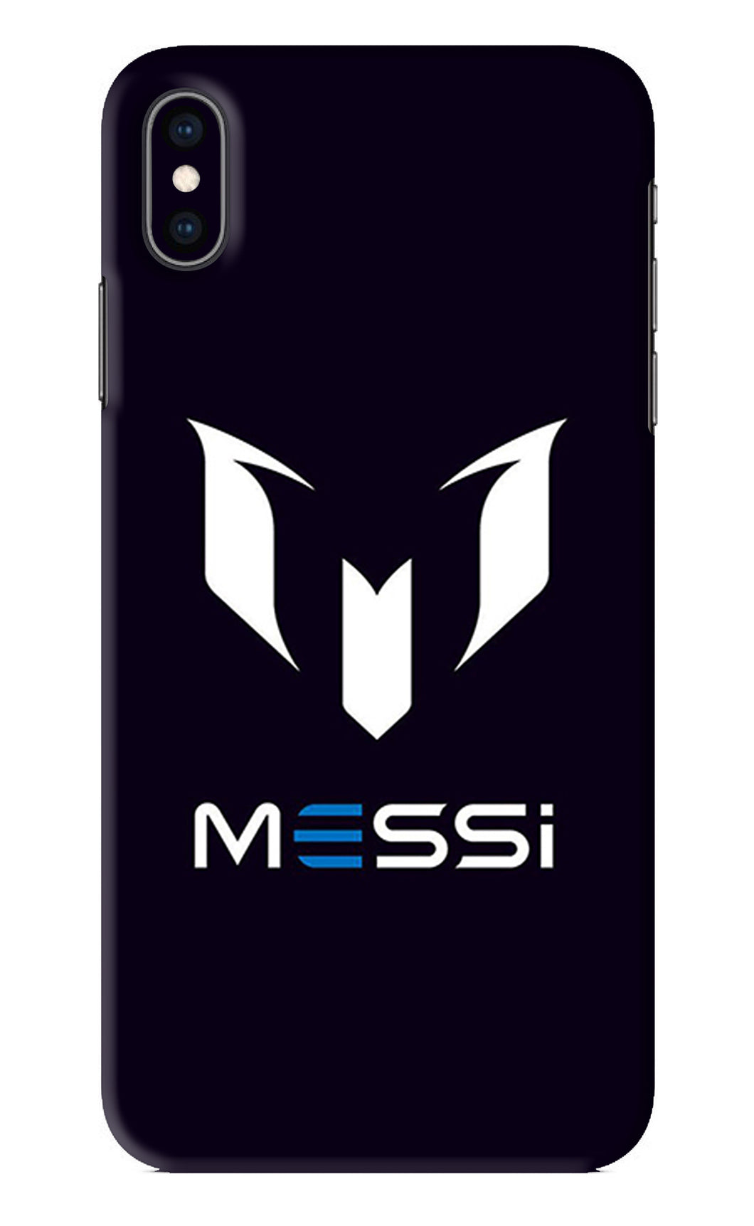 Messi Logo iPhone XS Max Back Skin Wrap