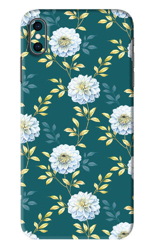 Flowers 5 iPhone XS Max Back Skin Wrap