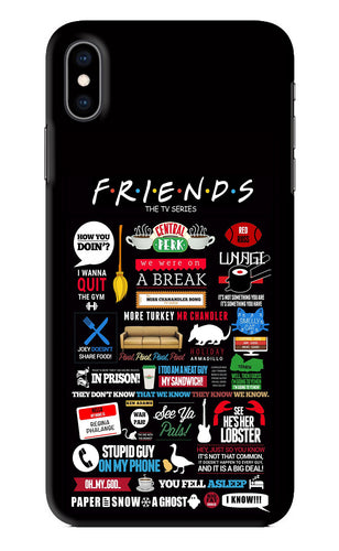 FRIENDS iPhone XS Max Back Skin Wrap