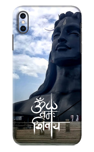 Om Namah Shivay iPhone XS Max Back Skin Wrap