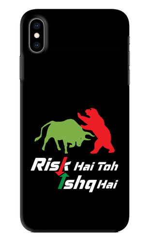 Risk Hai Toh Ishq Hai iPhone XS Max Back Skin Wrap