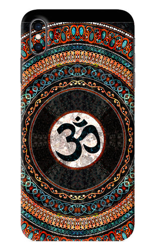 Om Culture iPhone XS Max Back Skin Wrap