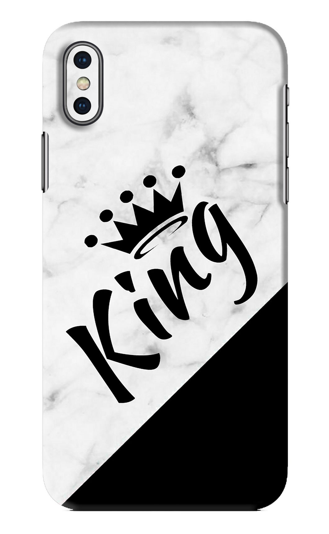 King iPhone X Back Skin Wrap