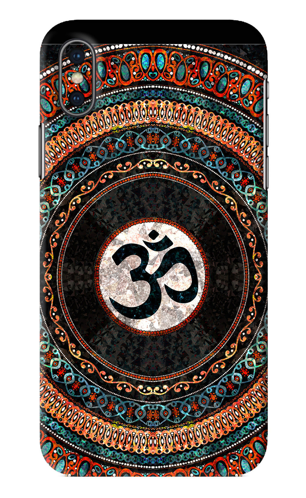 Om Culture iPhone X Back Skin Wrap