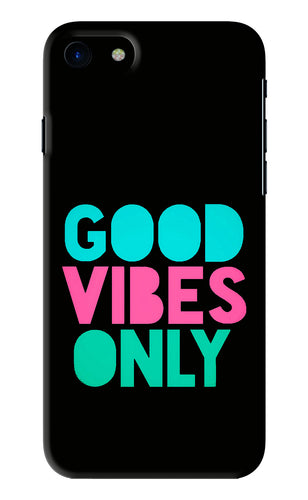 Quote Good Vibes Only iPhone SE 2020 Back Skin Wrap